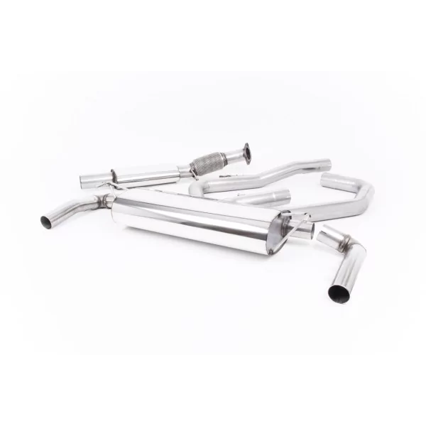 Milltek SSXHY142 Cat-Back-Abgasanlage für Hyundai / Kia i30 N 2.0 T-GDi, Endrohre Jet-115 Carbon