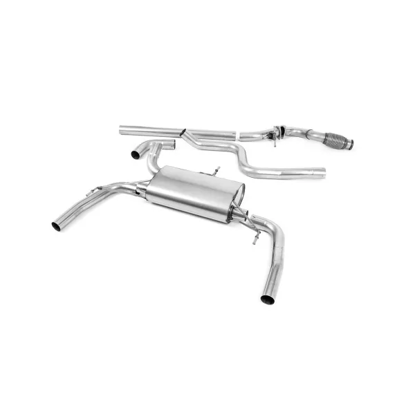 Milltek SSXPE114 cat-back exhaust for Peugeot GTI 270 Non-OPF/GPF Models