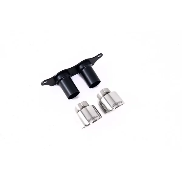 Embouts d'échappement Milltek SSXPO131 pour Porsche 991.2 GT3 & GT3 RS, embouts GT-100 polis