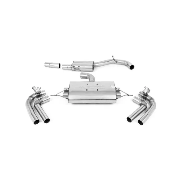 Milltek SSXSE247 particulate filter-back exhaust for Seat Cupra Formentor 2.0TFSI 4Drive 310PS & 333PS