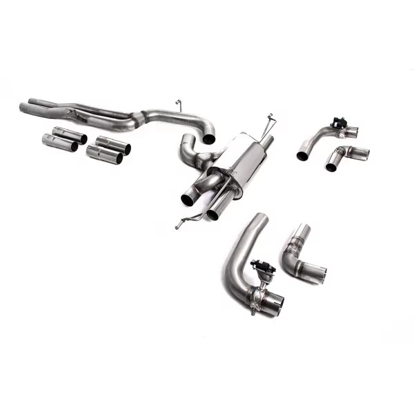 Milltek SSXAU974 particulate filter-back exhaust for Audi RS3 Saloon/Sedan 400PS