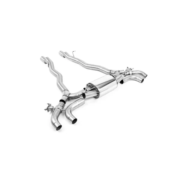 Milltek SSXBM1175 pour BMW 5 Series, embouts GT-100 noirs