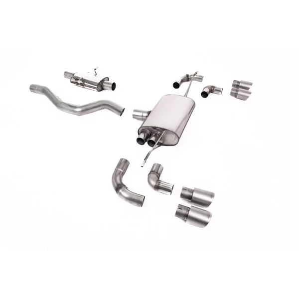 Milltek SSXLR142 particulate filter-back exhaust for Land Rover / Range Rover Defender 90 2.0 I4 P300 & P400e
