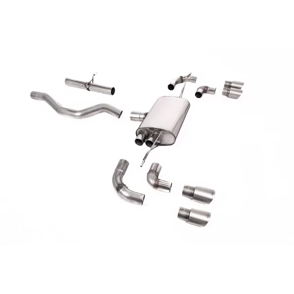 Milltek SSXLR157 particulate filter-back exhaust for Land Rover / Range Rover Defender 90 3.0 I6 P400