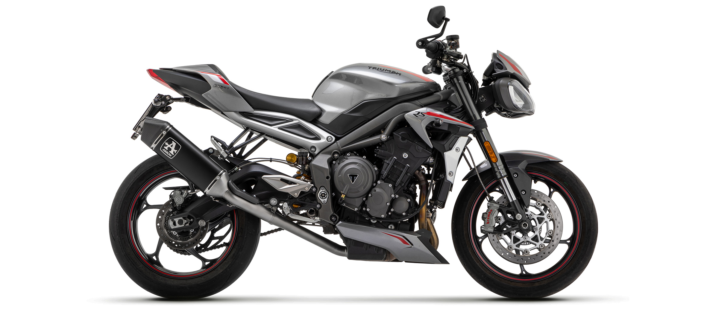 ☆トライアンフ ストリートトリプル 765 RS ARROW アロー スリップオン