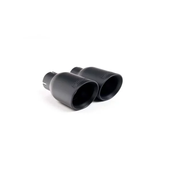 Milltek SSXAU878 cat-back exhaust for Audi A1 40TFSI 5 Door 2.0 with OPF/GPF, black GT-76 tips - detail