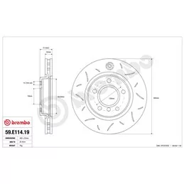 Brembo 59.E114.19 TY3