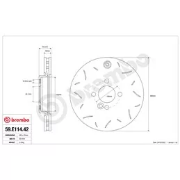 Brembo 59.E114.42 TY3