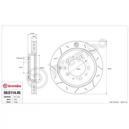 Brembo 59.E114.45 TY3