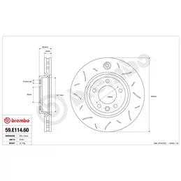 Brembo 59.E114.59 TY3