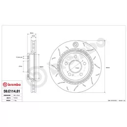 Brembo 59.E114.80 TY3