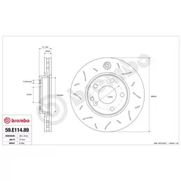 Brembo 59.E114.88 TY3