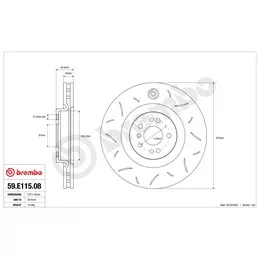 Brembo 59.E115.07 TY3