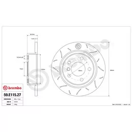 Brembo 59.E115.26 TY3