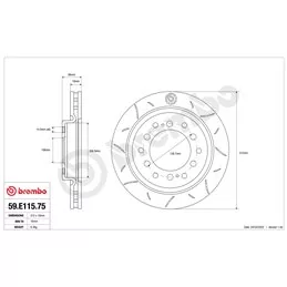 Brembo 59.E115.69 TY3