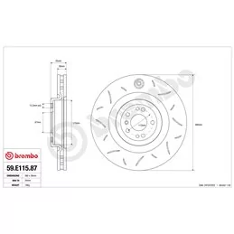 Brembo 59.E115.84 TY3