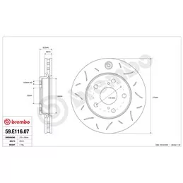 Brembo 59.E116.05 TY3