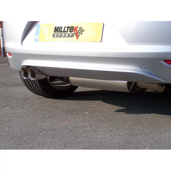Milltek SSXVW105 cat-back exhaust for Volkswagen Scirocco GT 2.0 TSi 200PS - detail