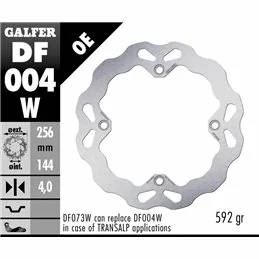 Galfer DF004W Brake Disco Wave Fixed