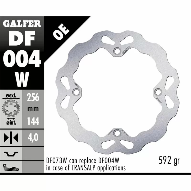 Galfer DF004W Bremsscheibe Wave Fixiert