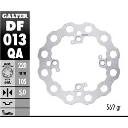 Galfer DF013QA Disco De Frebo Wave Fijo