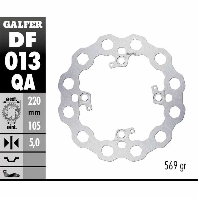 Galfer DF013QA Disco De Frebo Wave Fijo