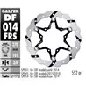 Galfer DF014FRS Disco de Freno Wave Flotante