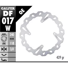 Galfer DF017W Disco Freno Wave Fisso