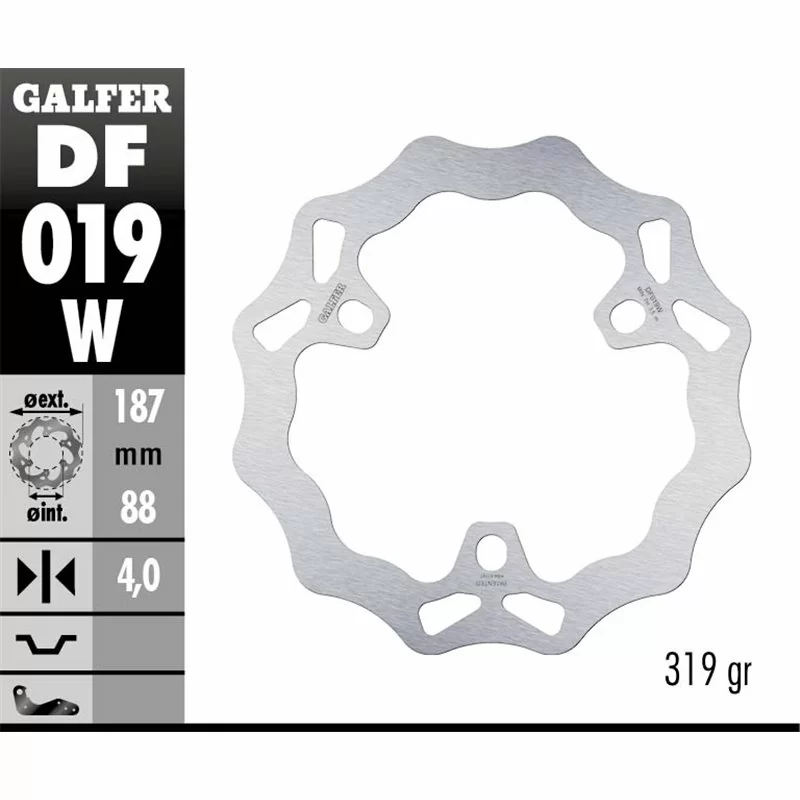 Galfer DF019W Disco De Frebo Wave Fijo