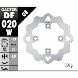 Galfer DF020W Bremsscheibe Wave Fixiert