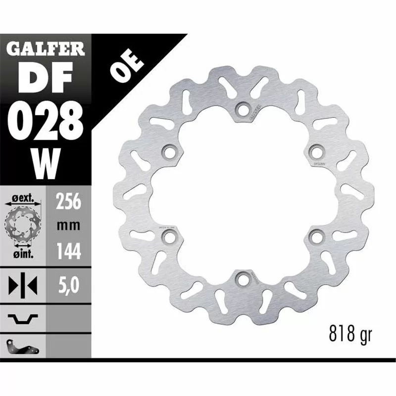 Galfer DF028W Disco De Frebo Wave Fijo