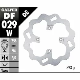 Galfer DF029W Brake Disco Wave Fixed