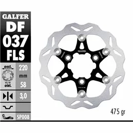 Galfer DF037FLS Brake Disc Wave Floating
