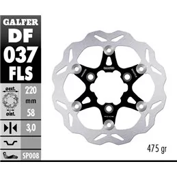 Galfer DF037FLS Bremsscheibe Wave Schwimmend