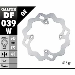 Galfer DF039W Brake Disco Wave Fixed