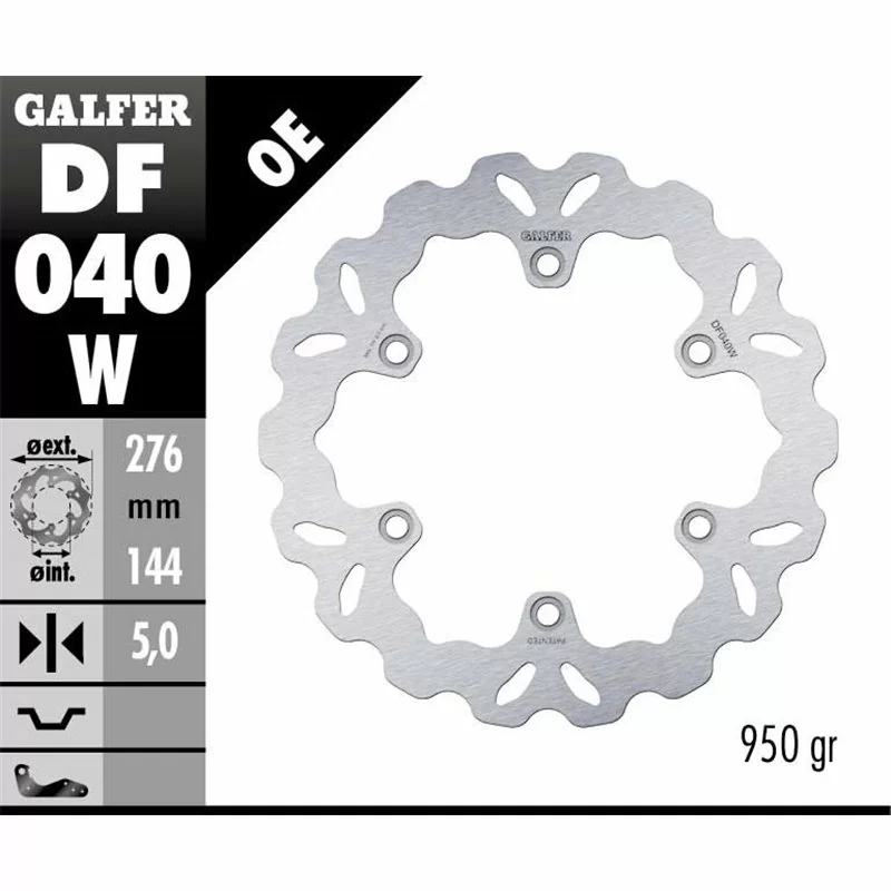 Galfer DF040W Disco De Frebo Wave Fijo