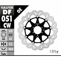 Galfer DF051CW Disco de Freno Wave Flotante