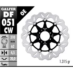 Galfer DF051CW Disque de Frein Wave Flottant