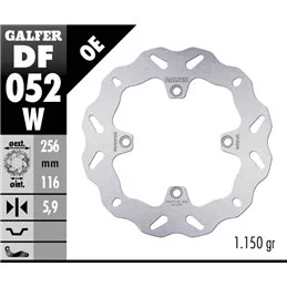 Galfer DF052W Disco Freno Wave Fisso