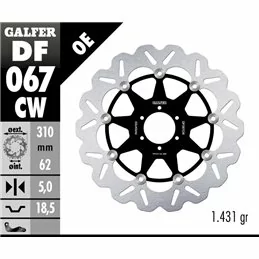 Galfer DF067CW Disco de Freno Wave Flotante