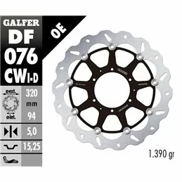Galfer DF076CWD Brake Disc Wave Floating