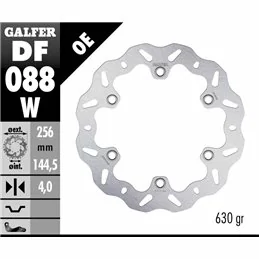 Galfer DF088W Brake Disco Wave Fixed