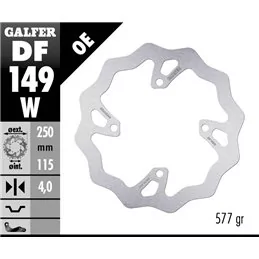 Galfer DF149W Disque De Frein Wave Fixe