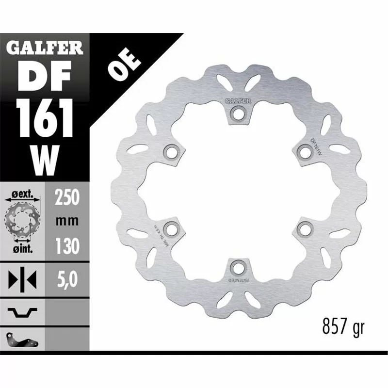 Galfer DF161W Disco Freno Wave Fisso