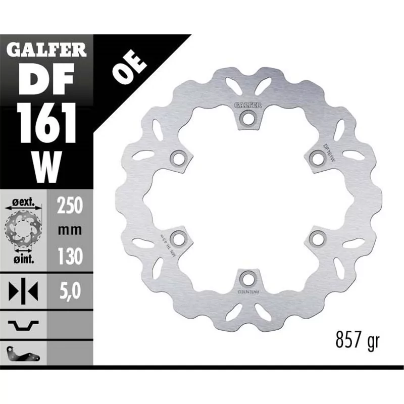 Galfer DF161W Disco Freno Wave Fisso Galfer DF161W Disco Freno Wave Fisso