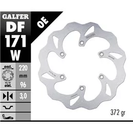 Galfer DF171W Brake Disco Wave Fixed