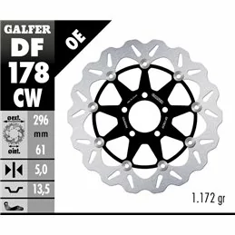 Galfer DF178CW Brake Disc Wave Floating