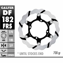 Galfer DF182FRS Brake Disc Wave Floating