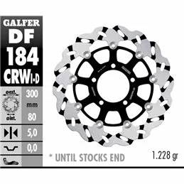 Galfer DF184CRWI Brake Disc Wave Floating