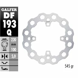 Galfer DF193Q Brake Disco Wave Fixed